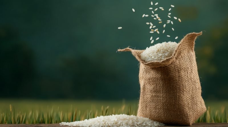 Aged traditional basmati grains